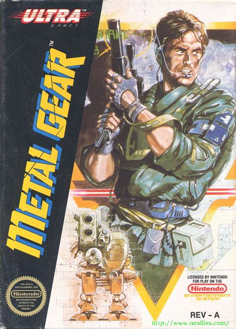 nes metal gear box art|metal gear nes wiki.